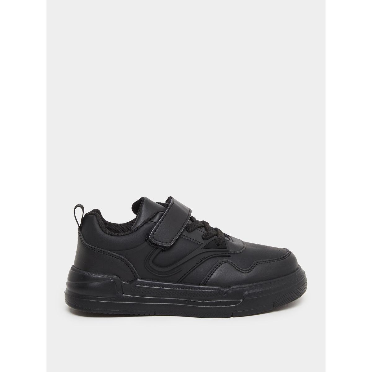 Styli Panelled Sneakers with Hook and Loop Closure-boys-shoes-sneakers-image-1