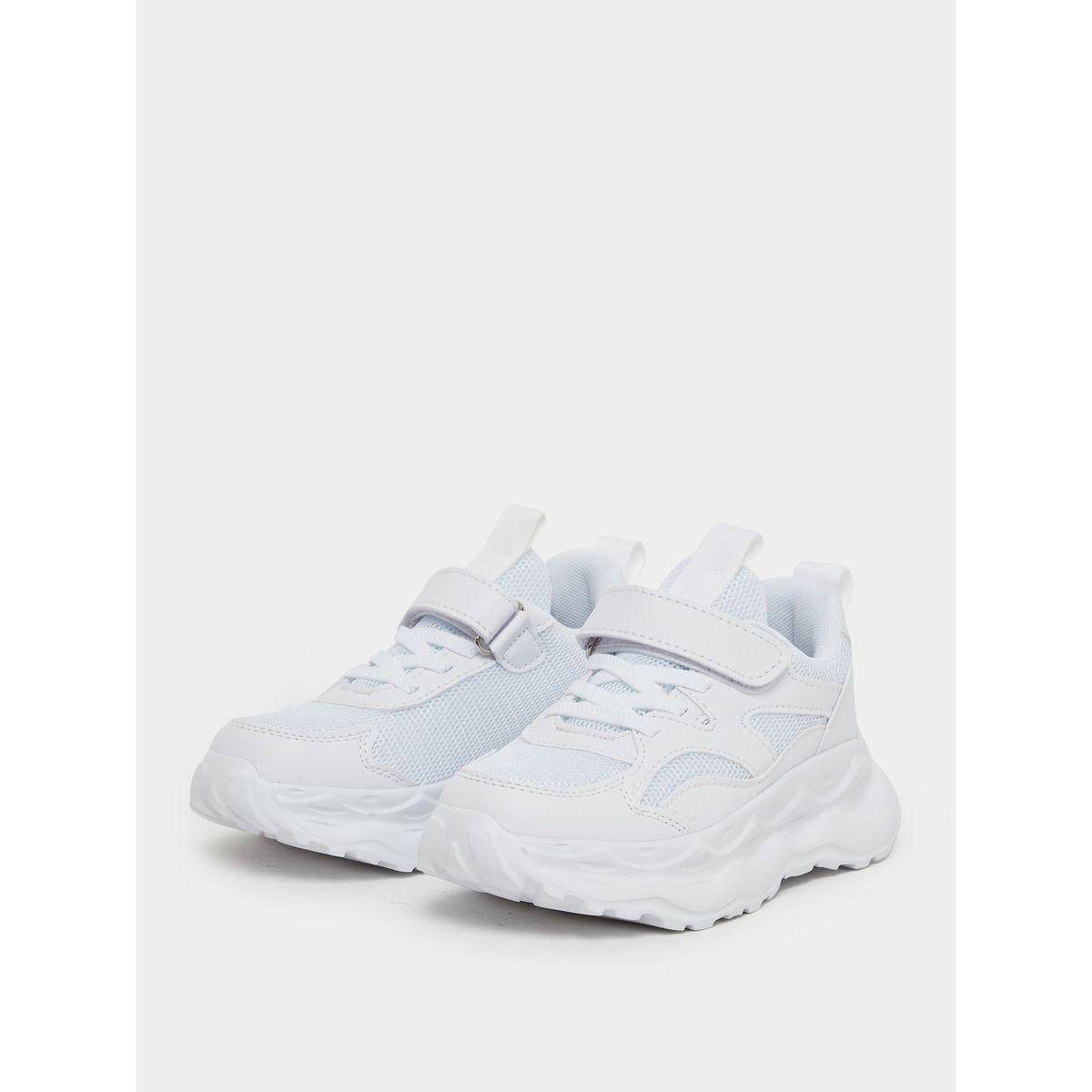 Styli Textured Sneakers with Hook and Loop Closure-girls-shoes-sneakers-image-2