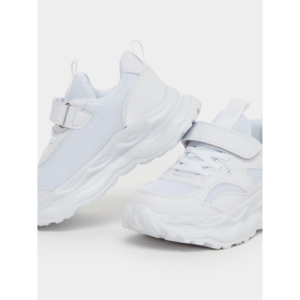 حذاء سنيكرز بتفاصيل بارزة الملمس مع شريط إغلاق لاصق-girls-shoes-sneakers-image-3