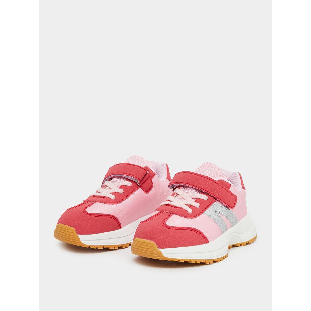 حذاء سنيكرز بألواح وشريط إغلاق لاصق-girls-shoes-sneakers-image-2