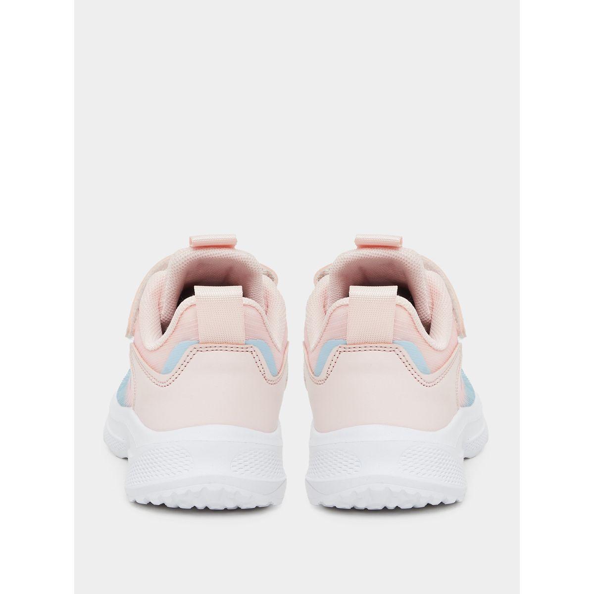 Styli Girls Textured Panel Hook and Loop Sneakers-girls-shoes-sneakers-image-4
