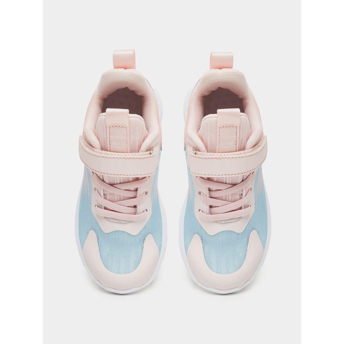 Styli Girls Textured Panel Hook and Loop Sneakers-girls-shoes-sneakers-image-5