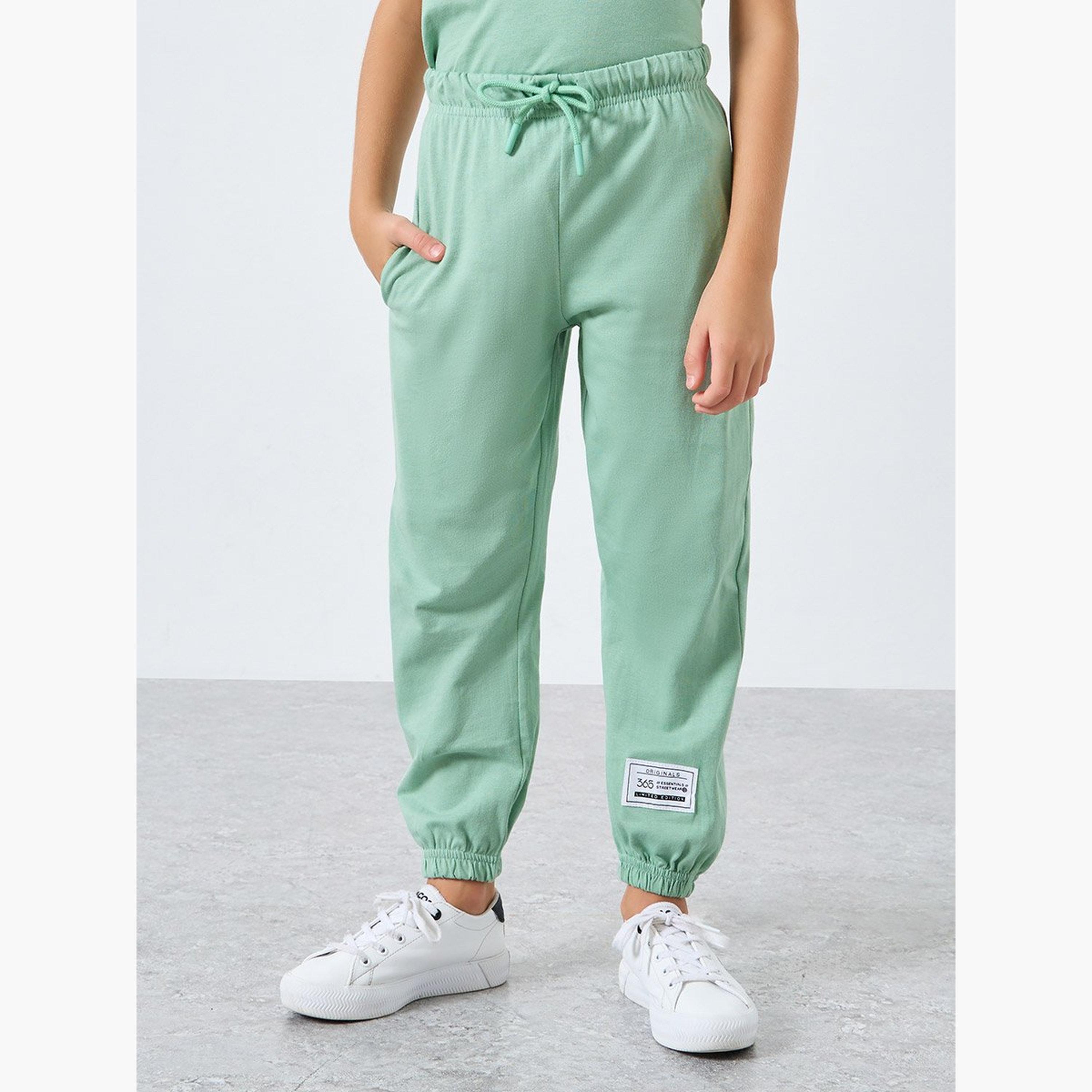 Styli Boys Green Solid T-Shirt and Joggers Set-boys-clothing-setsandcoords-image-5