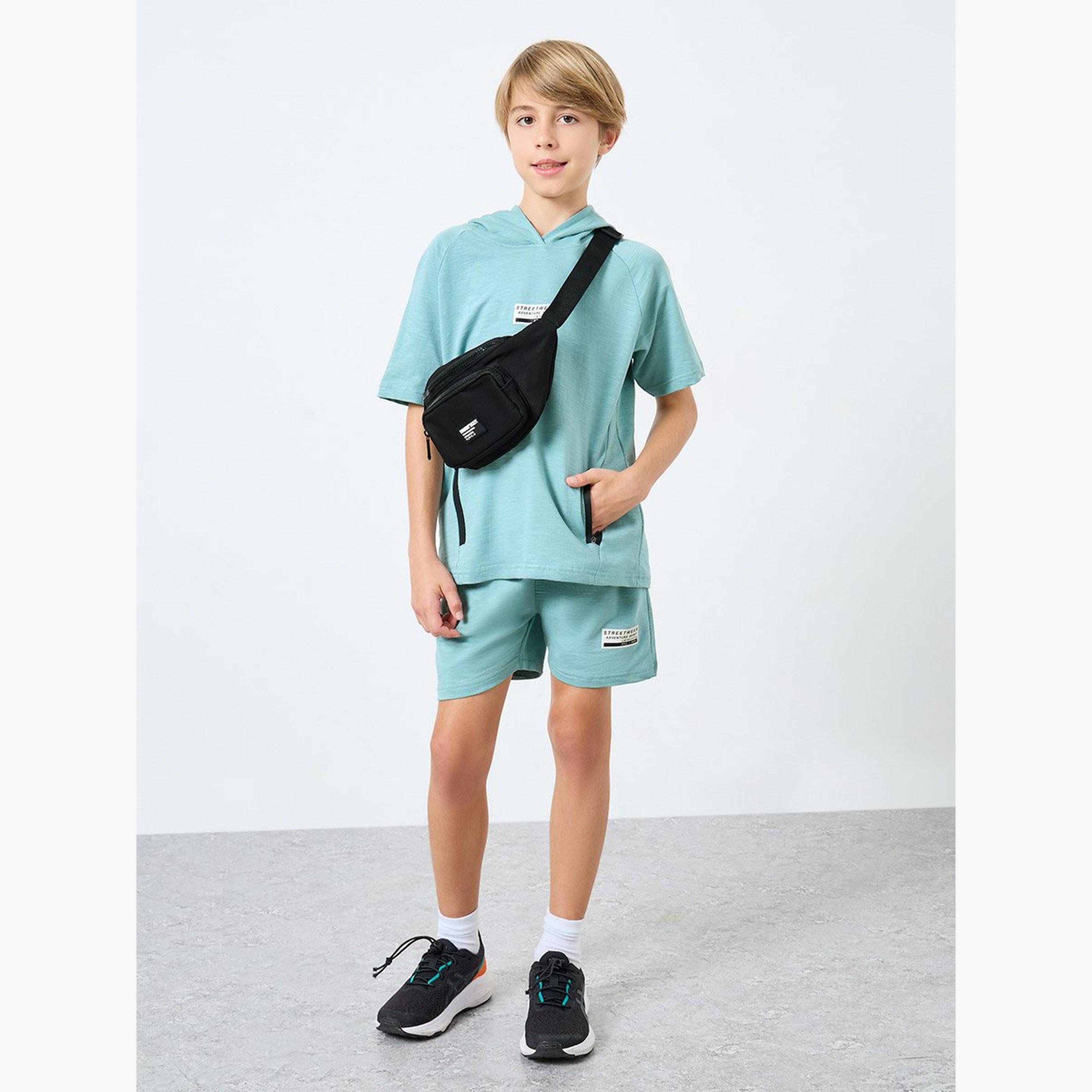 طقم بلوزة بقبعة مع شورت-boys-clothing-setsandcoords-image-1