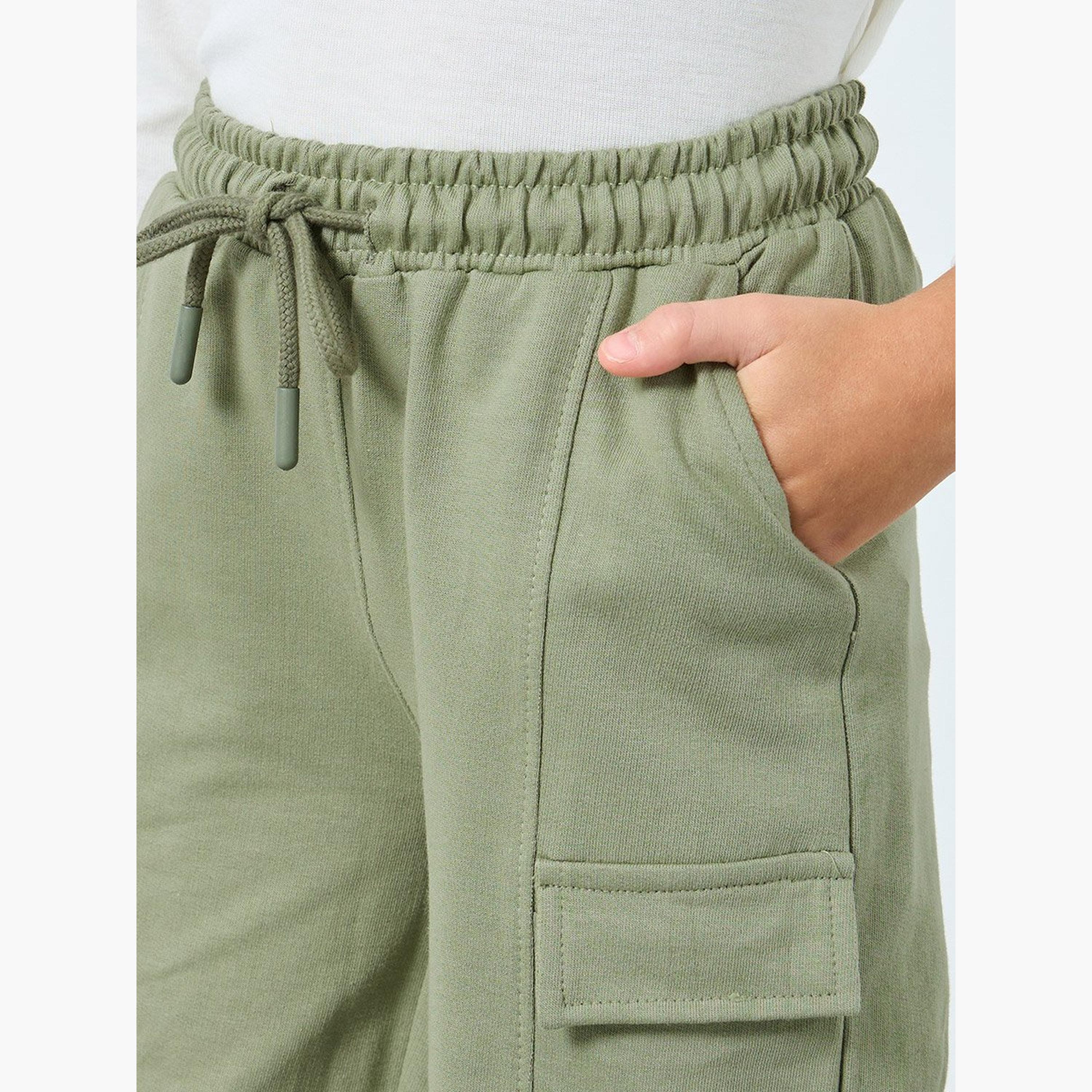 بنطال جوغر بأربطة خصر-boys-clothing-bottoms-joggersandtrackpants-image-3