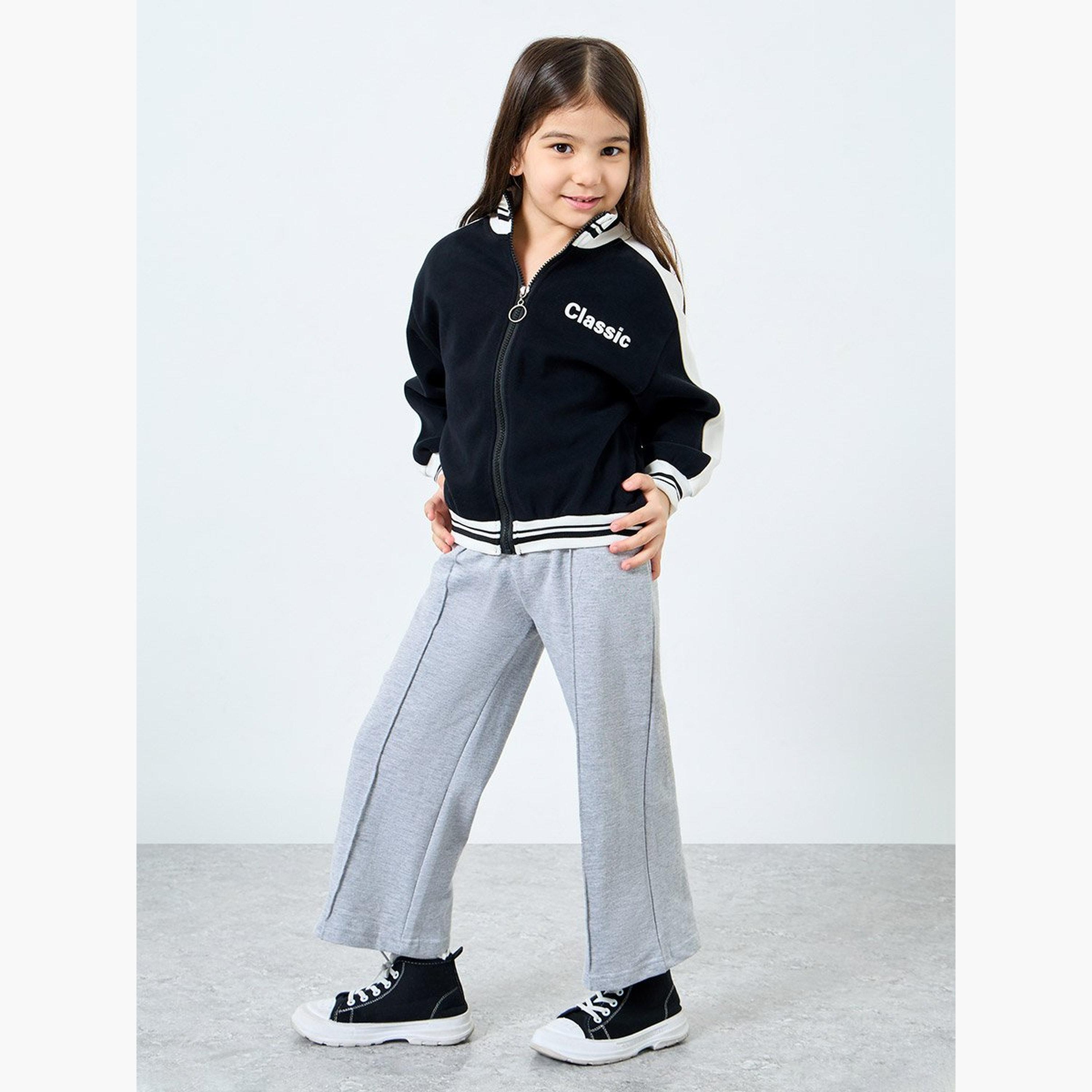 بنطال جوغرز بقصة أرجل واسعة-girls-clothing-bottoms-joggersandtrackpants-image-2