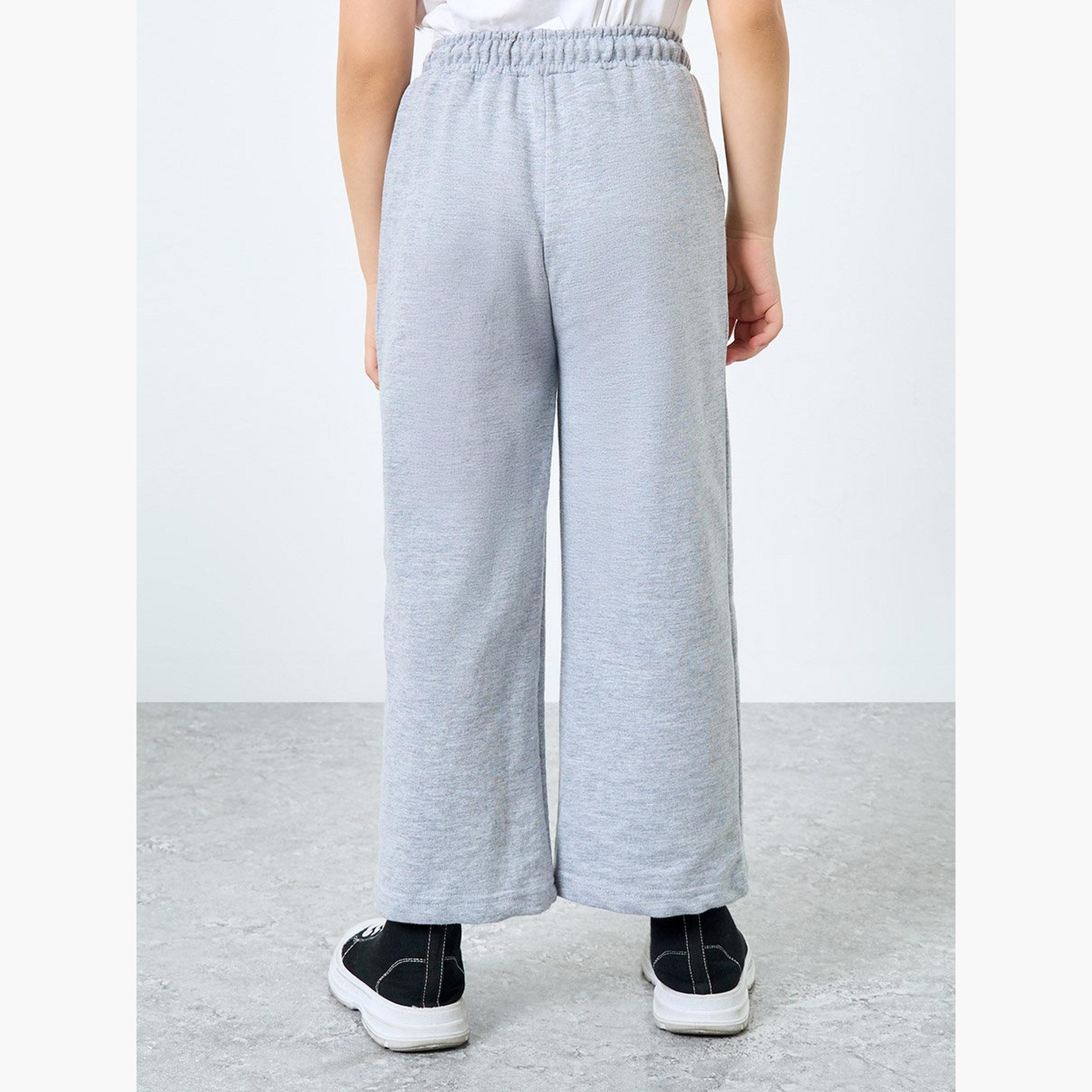 بنطال جوغرز بقصة أرجل واسعة-girls-clothing-bottoms-joggersandtrackpants-image-4