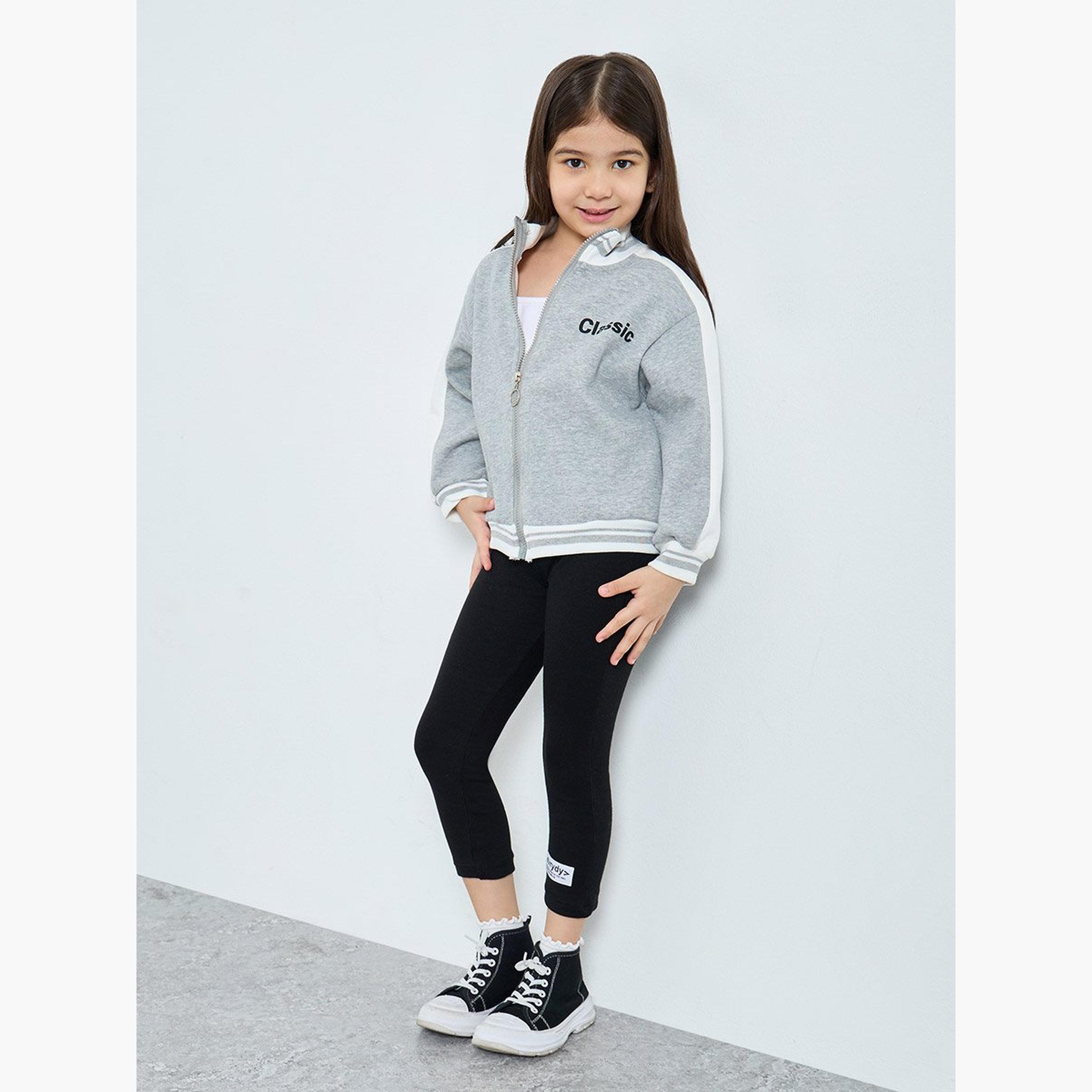 بنطال ليقنز بتفاصيل شارة-girls-clothing-bottoms-leggings-image-2
