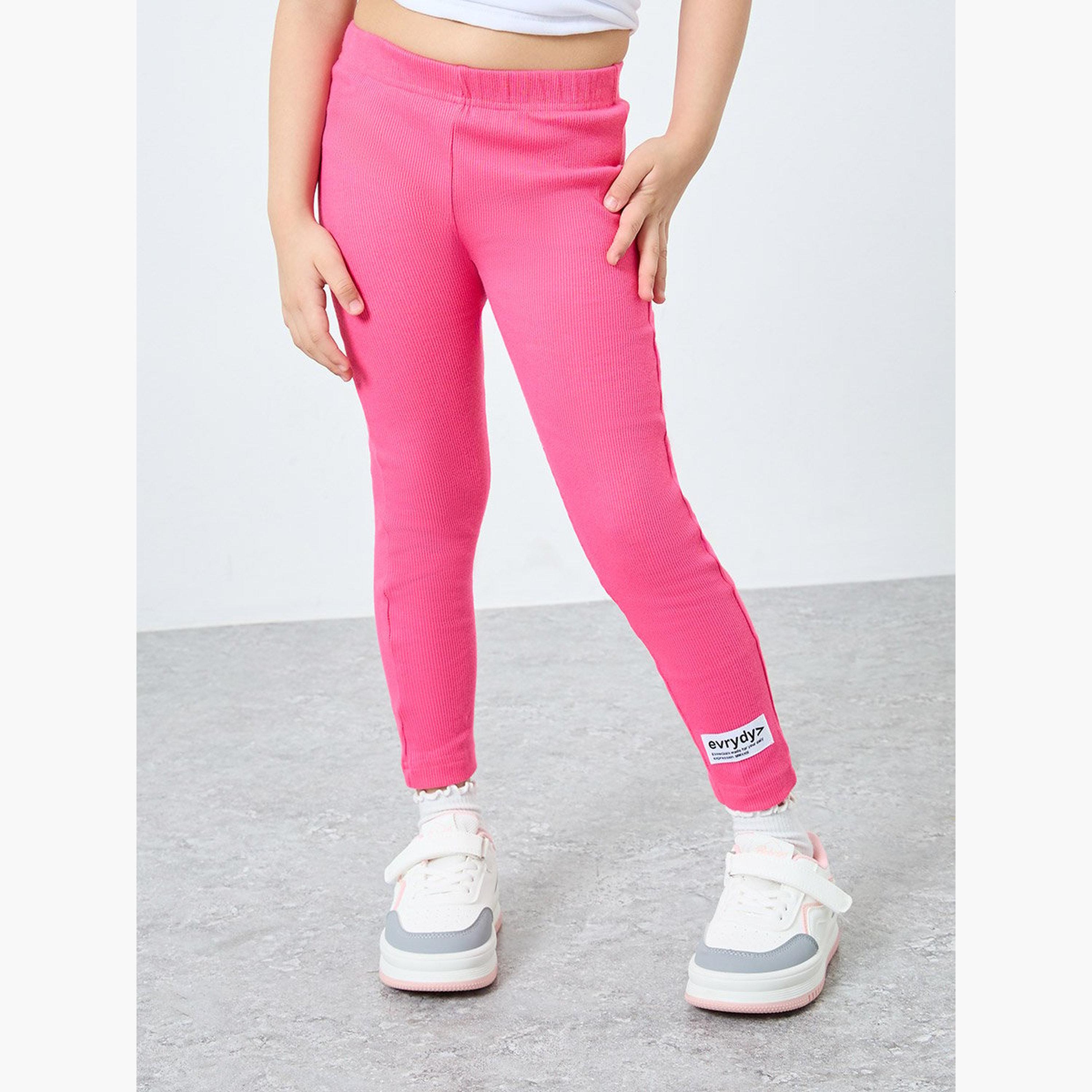 بنطال ليقنز بتفاصيل شارة-girls-clothing-bottoms-leggings-image-1