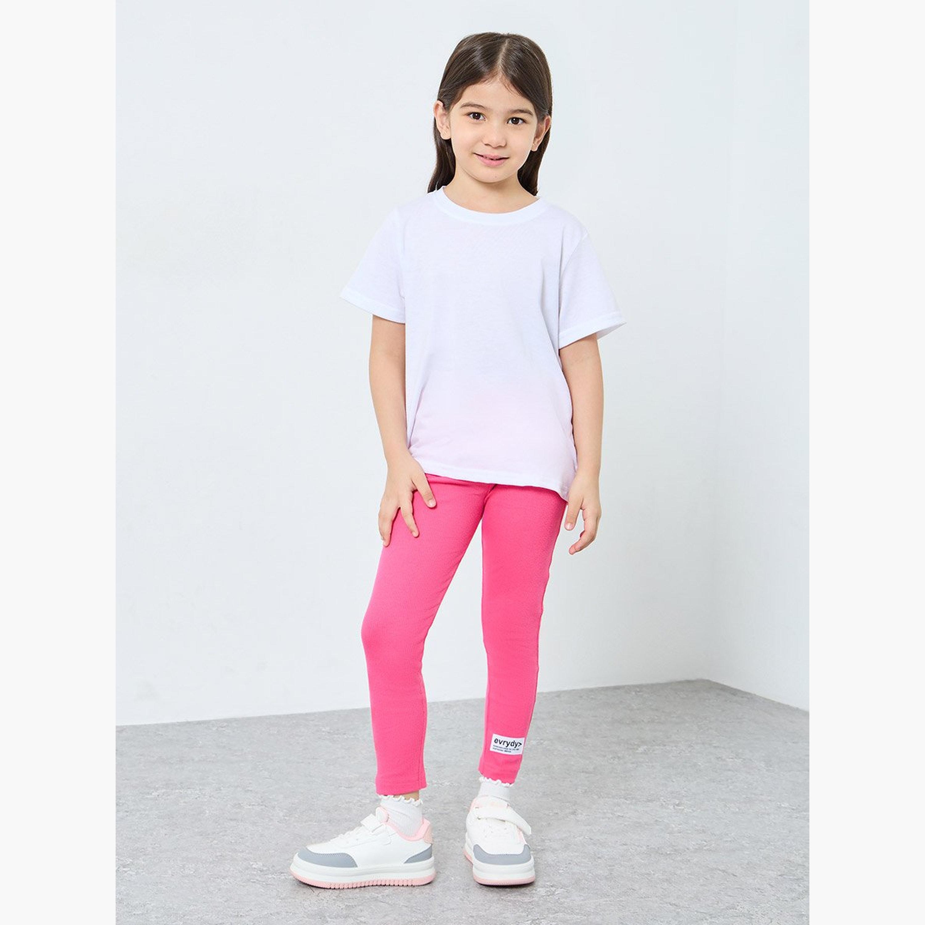 بنطال ليقنز بتفاصيل شارة-girls-clothing-bottoms-leggings-image-2