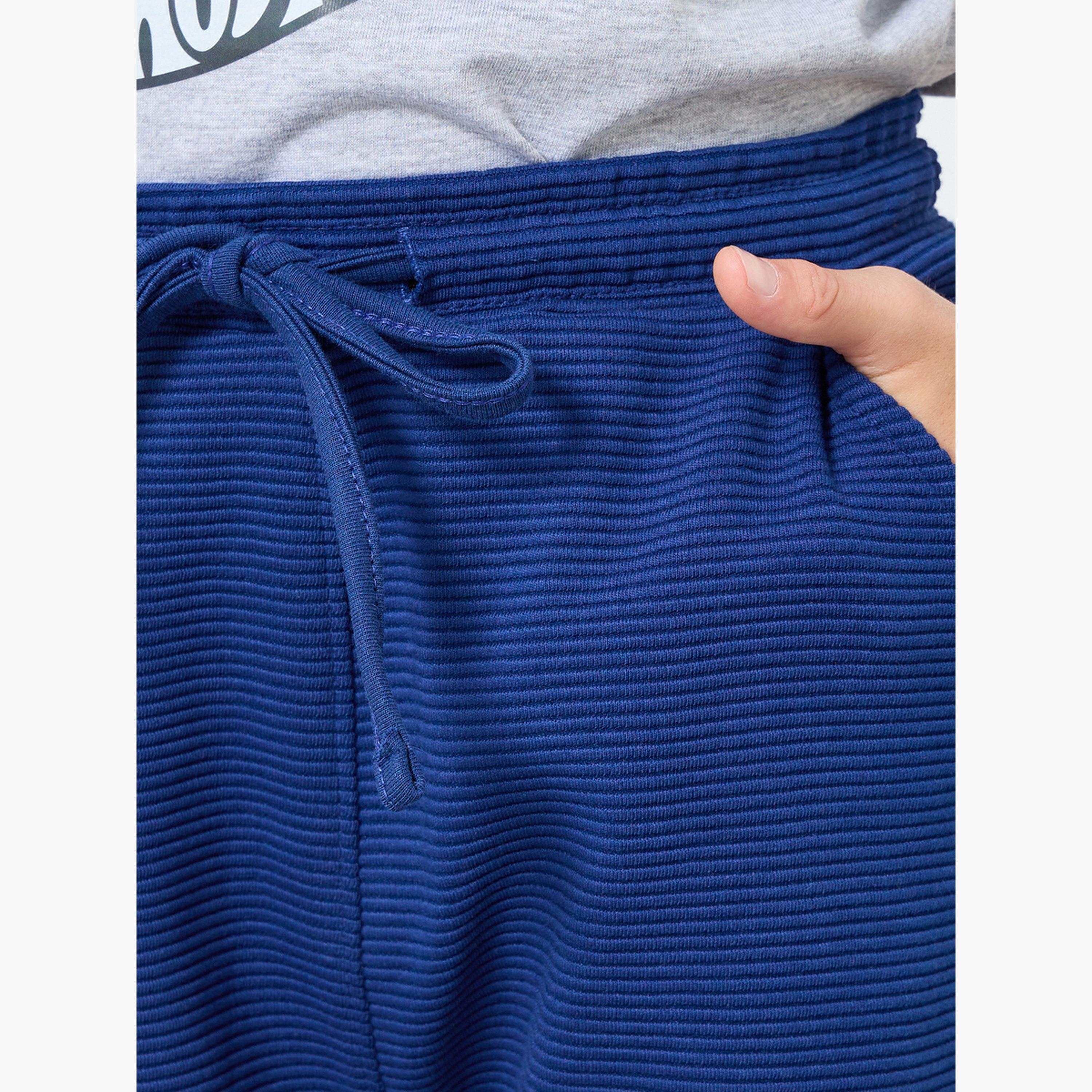 ستايلي - بنطال رياضي عثماني من القطن المحبوك لون أزرق للمراهقين-boys-clothing-bottoms-joggersandtrackpants-image-4