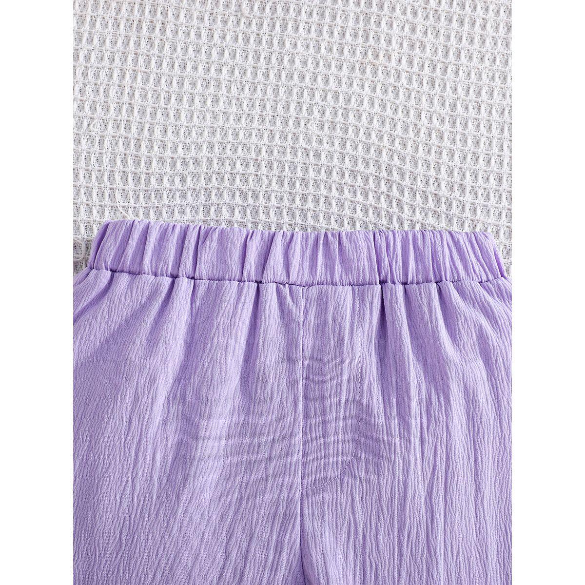 طقم من بنطال وبلوزة بدون أكمام مع فيونكة-girls-clothing-setsandcoords-image-5