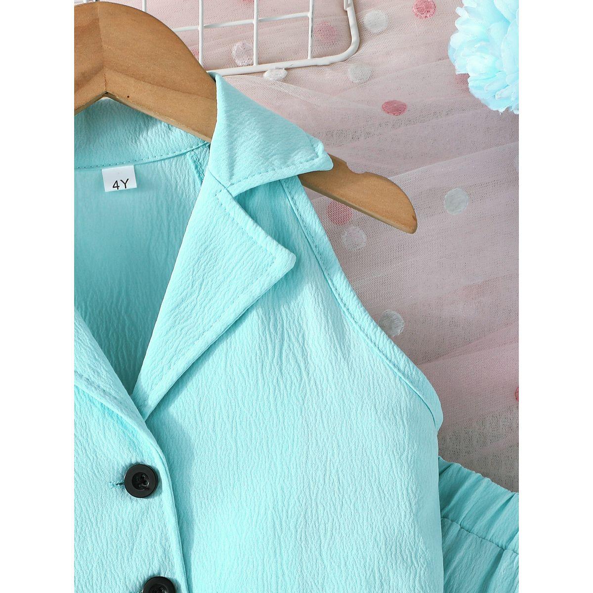 طقم من بنطال وبلوزة بدون أكمام مع فيونكة-girls-clothing-setsandcoords-image-3