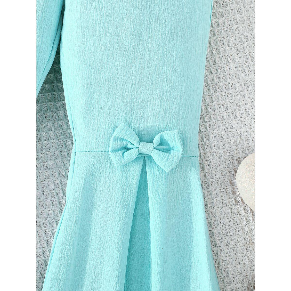 طقم من بنطال وبلوزة بدون أكمام مع فيونكة-girls-clothing-setsandcoords-image-7