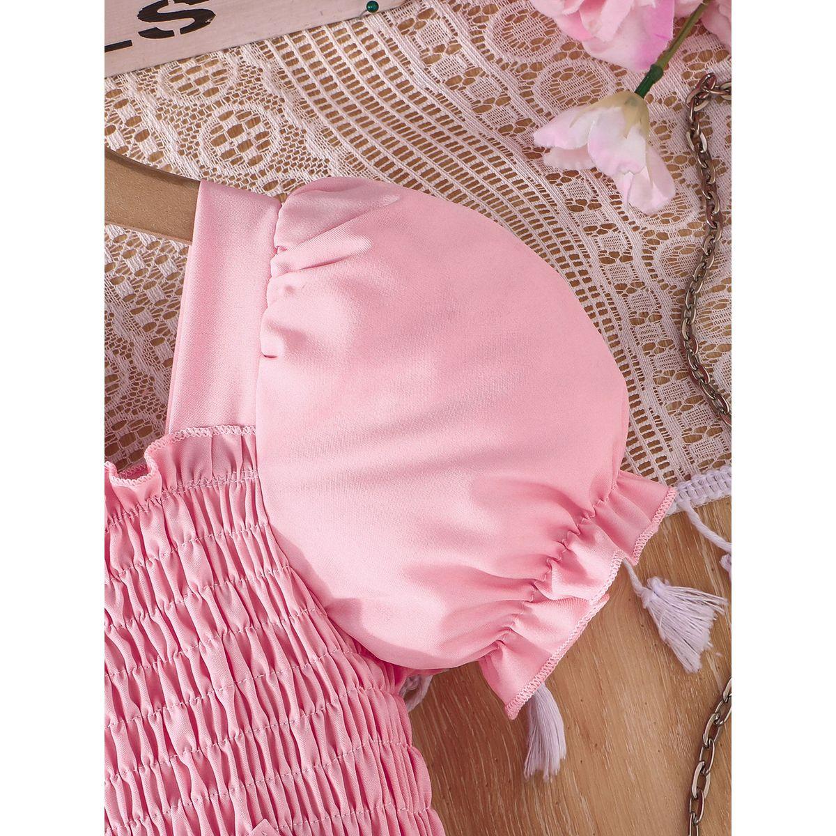 فستان بأكمام منفوخة وطبعة زهور-girls-clothing-dressesandjumpsuits-image-3