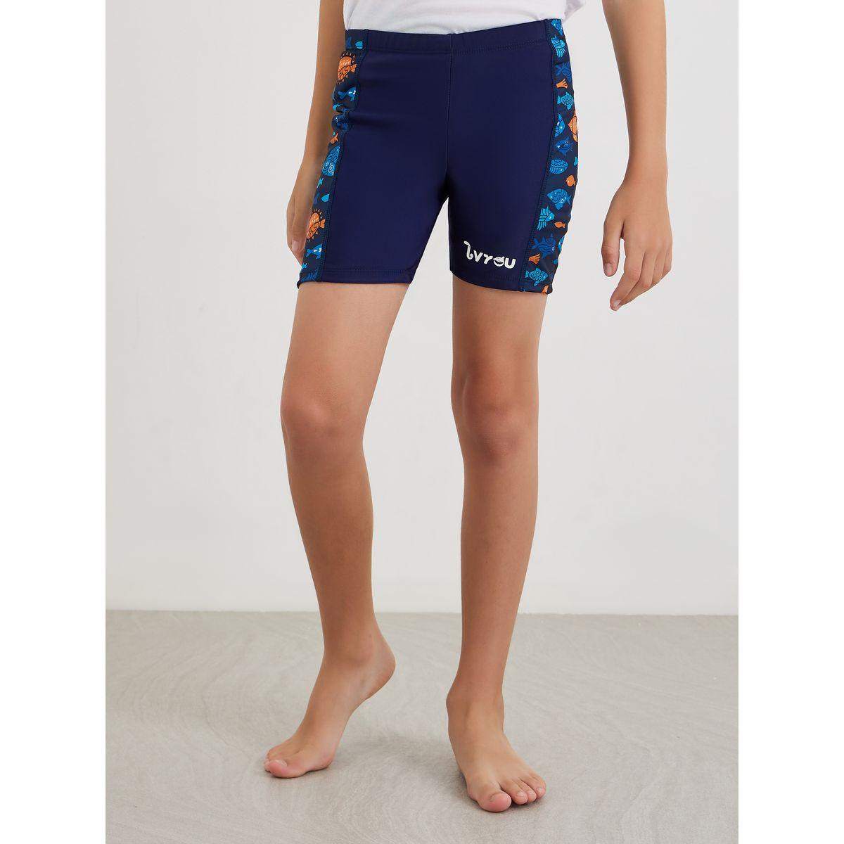 شورت سباحة بتفاصيل طباعة جانبية-sports-boys-clothing-swimwear-image-3
