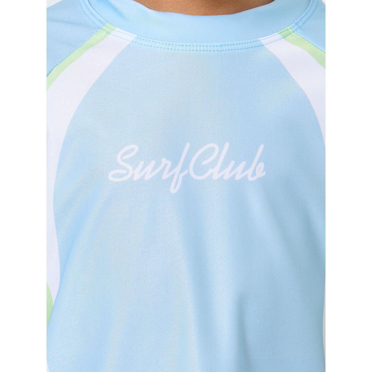 بدلة سباحة من 3 قطع - شورت وتيشيرت مع كاب-boys-clothing-sportswear-sets-image-4