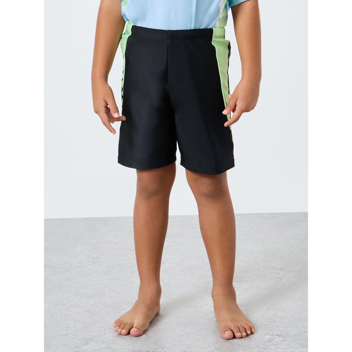 بدلة سباحة من 3 قطع - شورت وتيشيرت مع كاب-boys-clothing-sportswear-sets-image-6