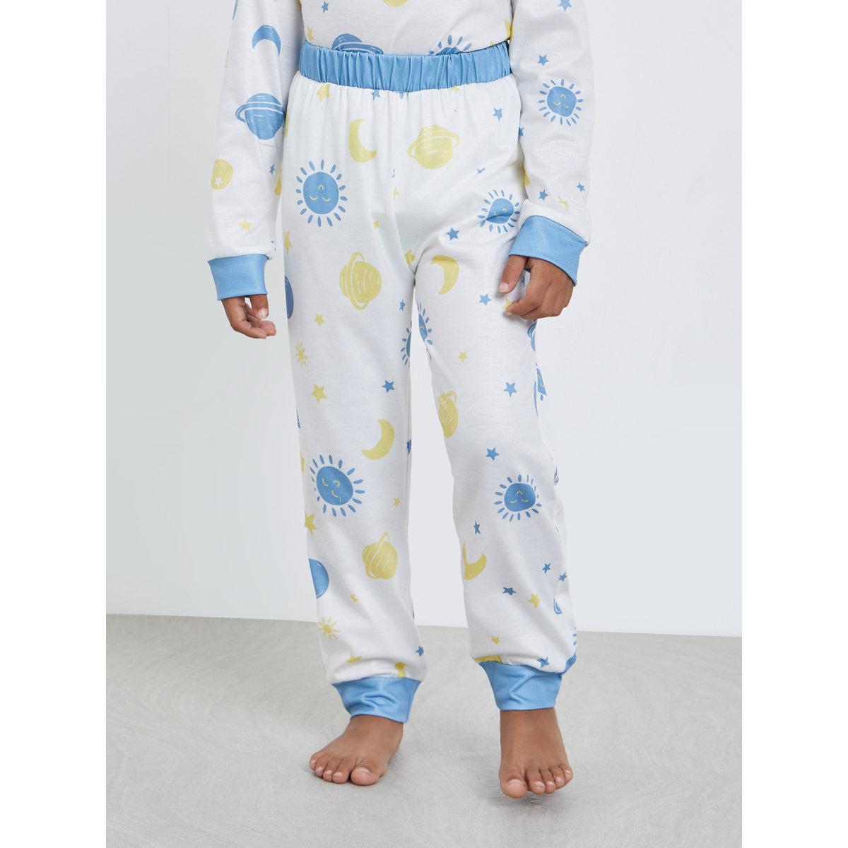 Styli Boys Space Adventure Graphic T-Shirt and Pyjama Set-boys-clothing-nightwear-image-6