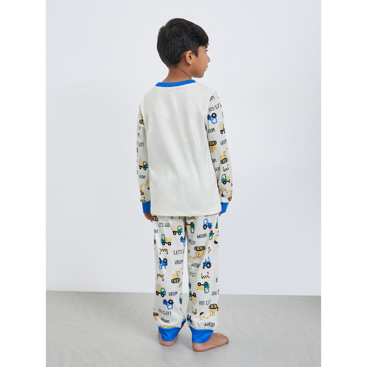 طقم من بنطال بيجاما وبلوزة بطبعة جرافيك-boys-clothing-nightwear-image-5