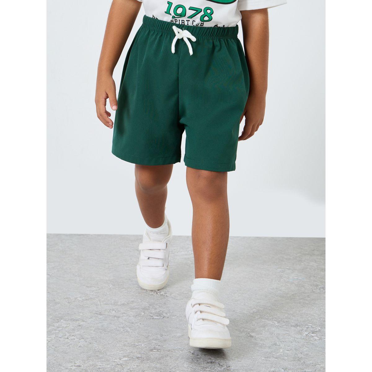 Styli Front Graphic T-Shirt and Solid Shorts Set-boys-clothing-setsandcoords-image-5