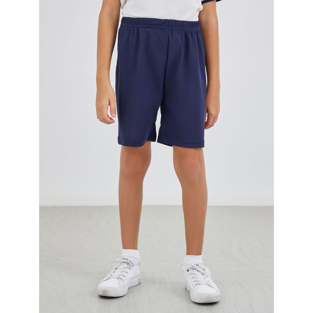 Styli Patch Detail Polo T-Shirt and Solid Shorts Set-boys-clothing-setsandcoords-image-5