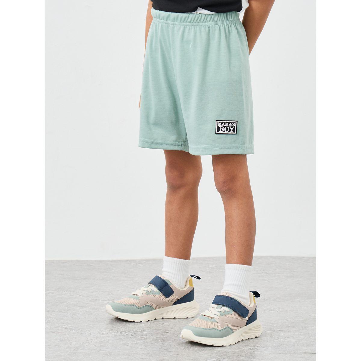 Styli Color Block T-Shirt and Shorts Set-boys-clothing-setsandcoords-image-4