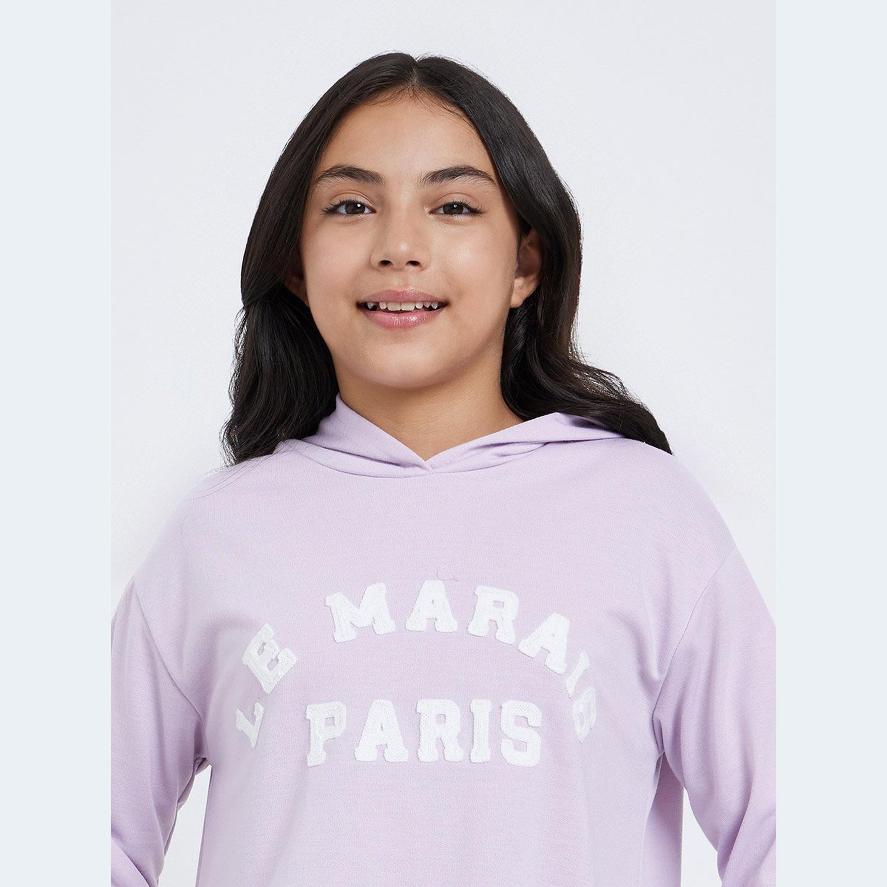 فستان سويت شيرت بياقة هودي-girls-clothing-dressesandjumpsuits-image-3