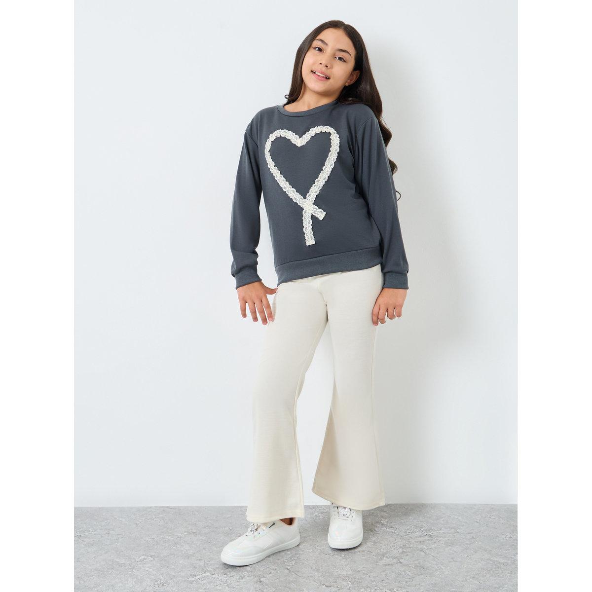 طقم من ليقنز وسويت شيرت-girls-clothing-setsandcoords-image-2