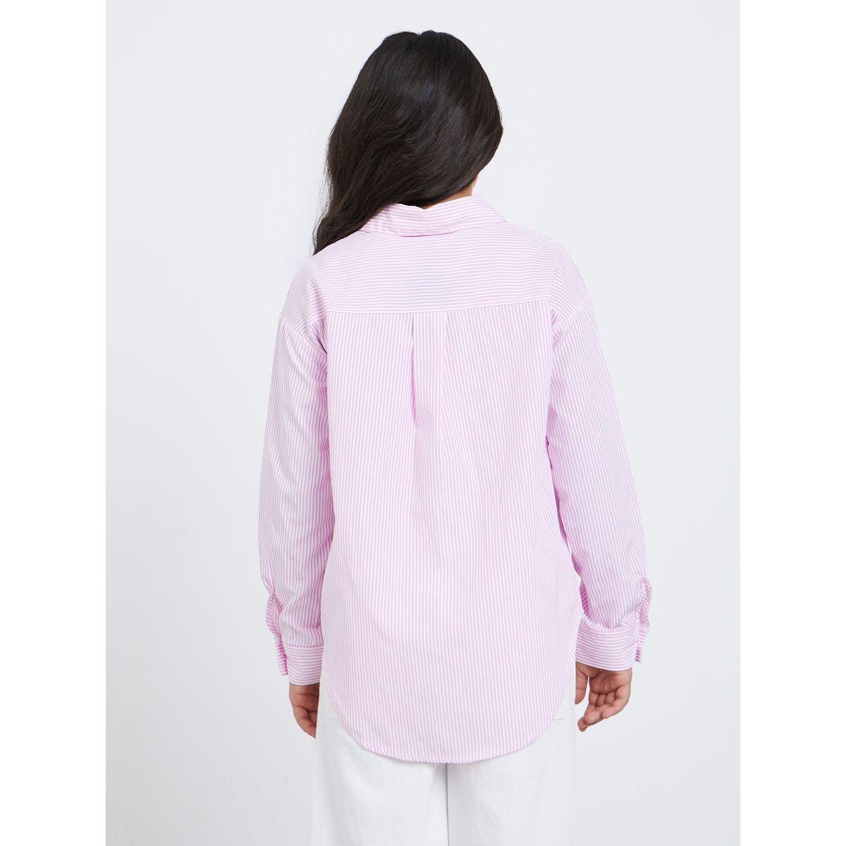 مجموعة من 2 بلوزة مخططة وبلوزة سادة بلا أكمام-girls-clothing-blousesandshirts-image-6