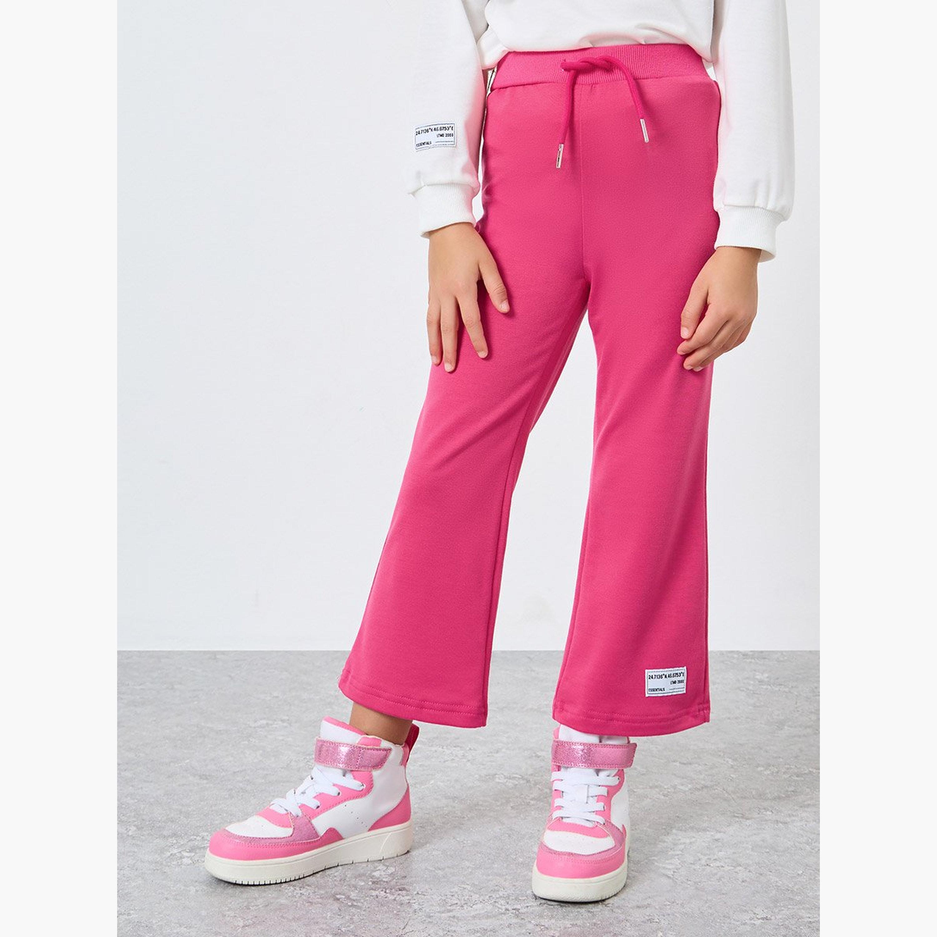 طقم من بنطال وسويت شيرت بطبعة جرافيك-girls-clothing-setsandcoords-image-5