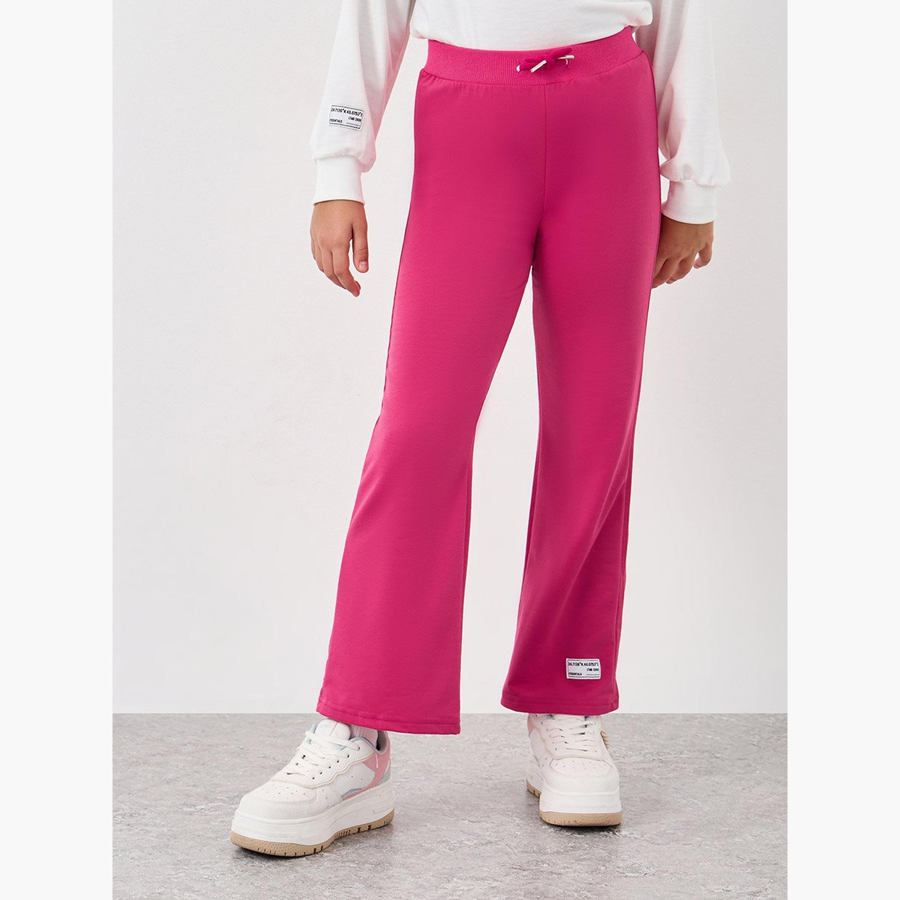 طقم من بنطال وسويت شيرت بطبعة جرافيك-girls-clothing-setsandcoords-image-5
