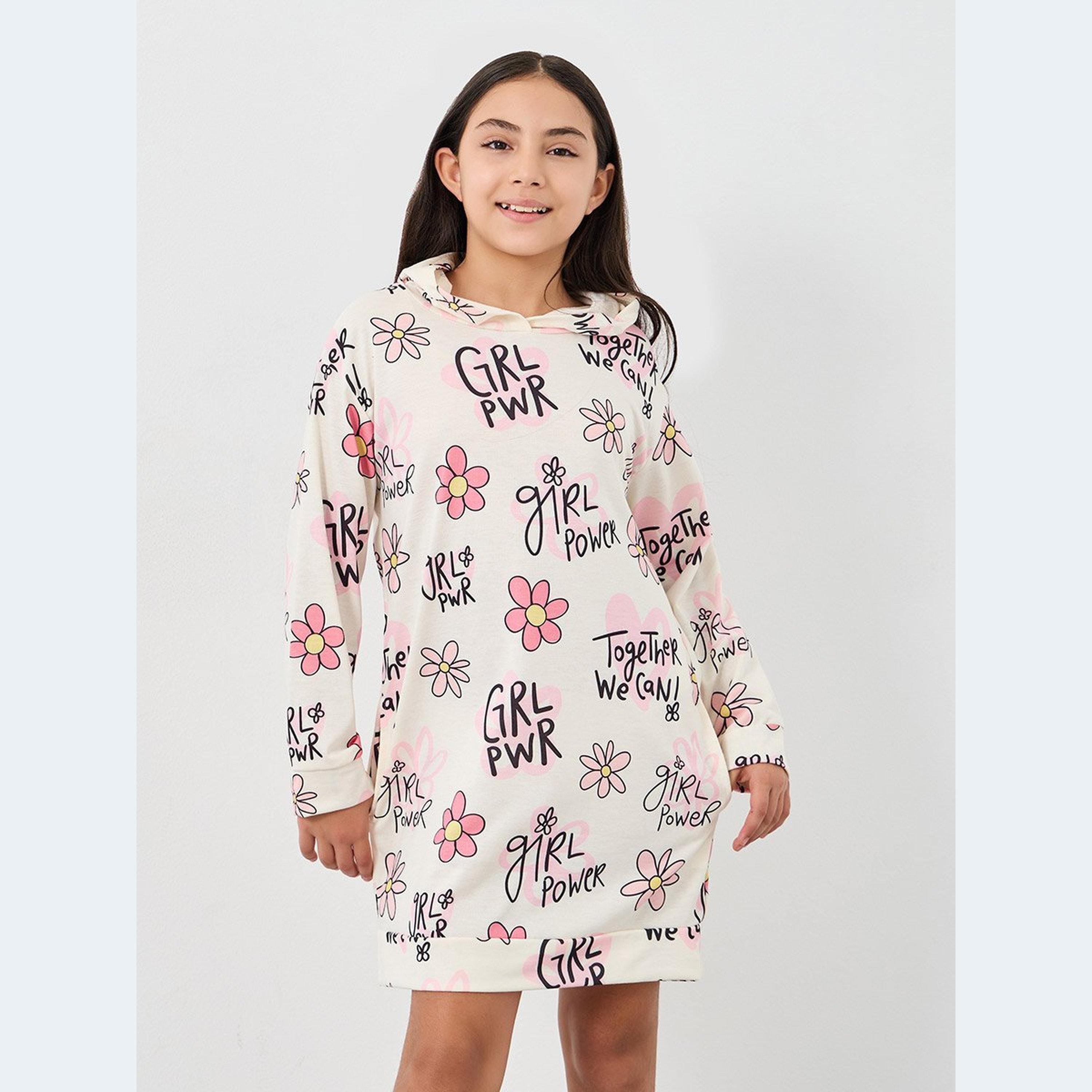فستان سويت شيرت بطبعة-girls-clothing-dressesandjumpsuits-image-2