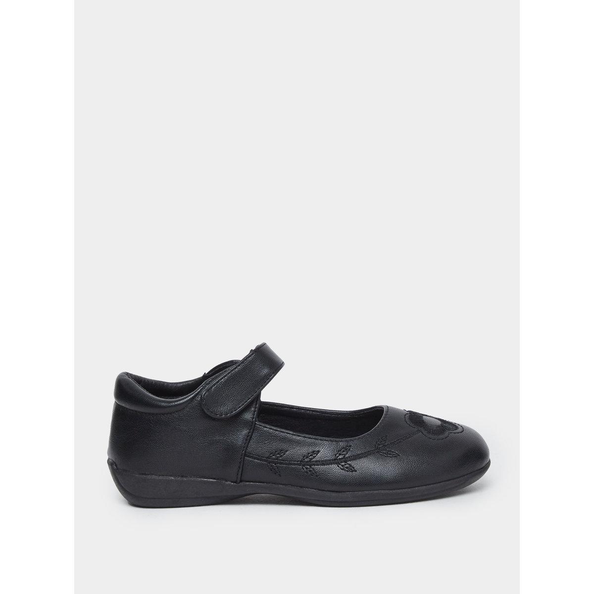 حذاء ماري جين بتفاصيل زهرة-girls-shoes-ballerinas-image-1