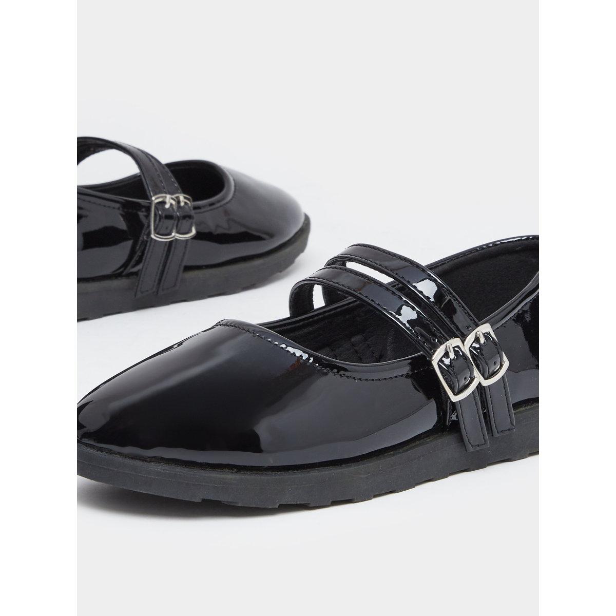 حذاء ماري جين بملمس جلد صناعي-girls-shoes-ballerinas-image-3