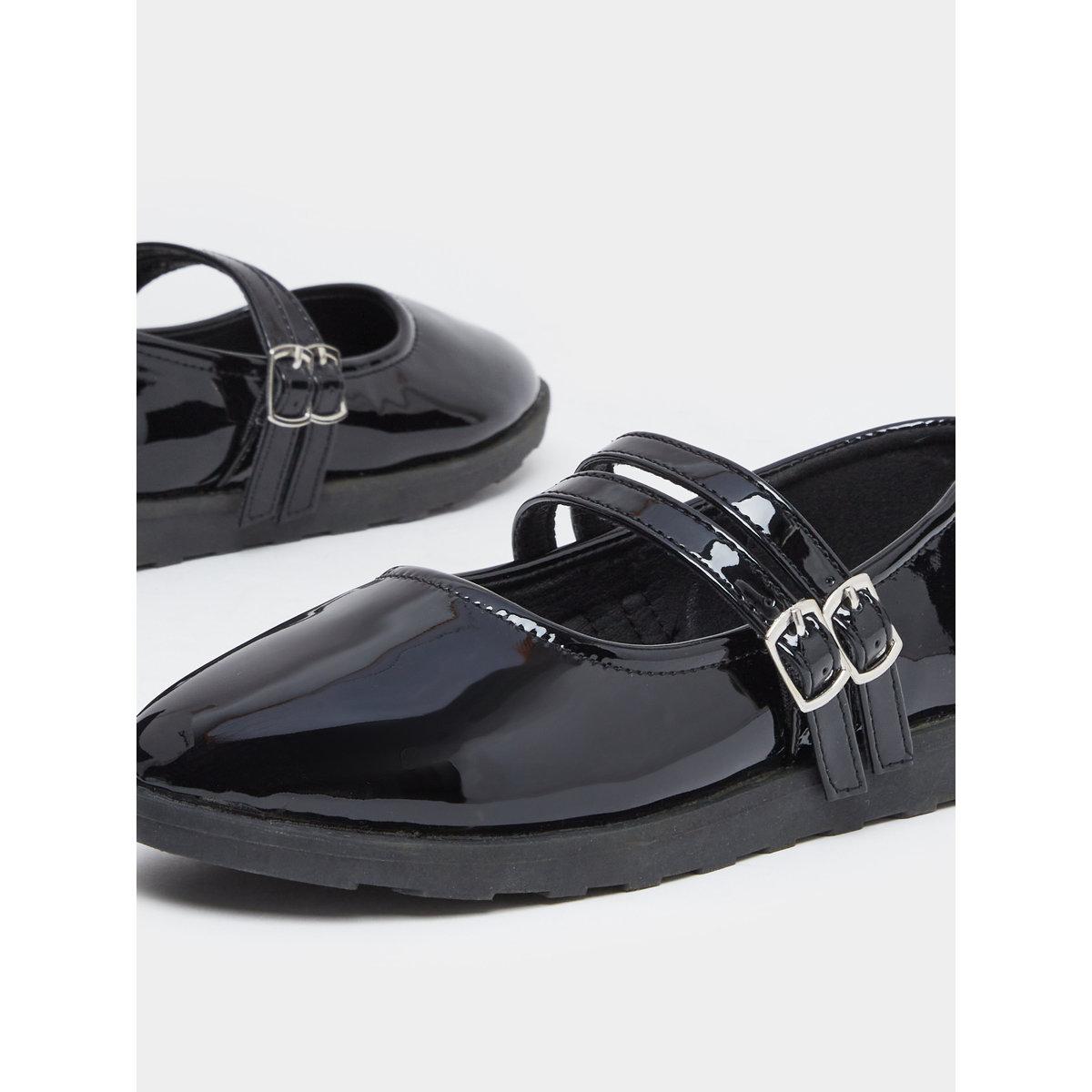 حذاء ماري جين بملمس جلد صناعي-girls-shoes-ballerinas-image-3