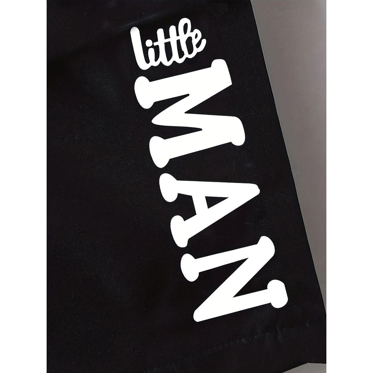 Styli Boys Slogan Print T-Shirt and Shorts Set-boys-clothing-setsandcoords-image-5