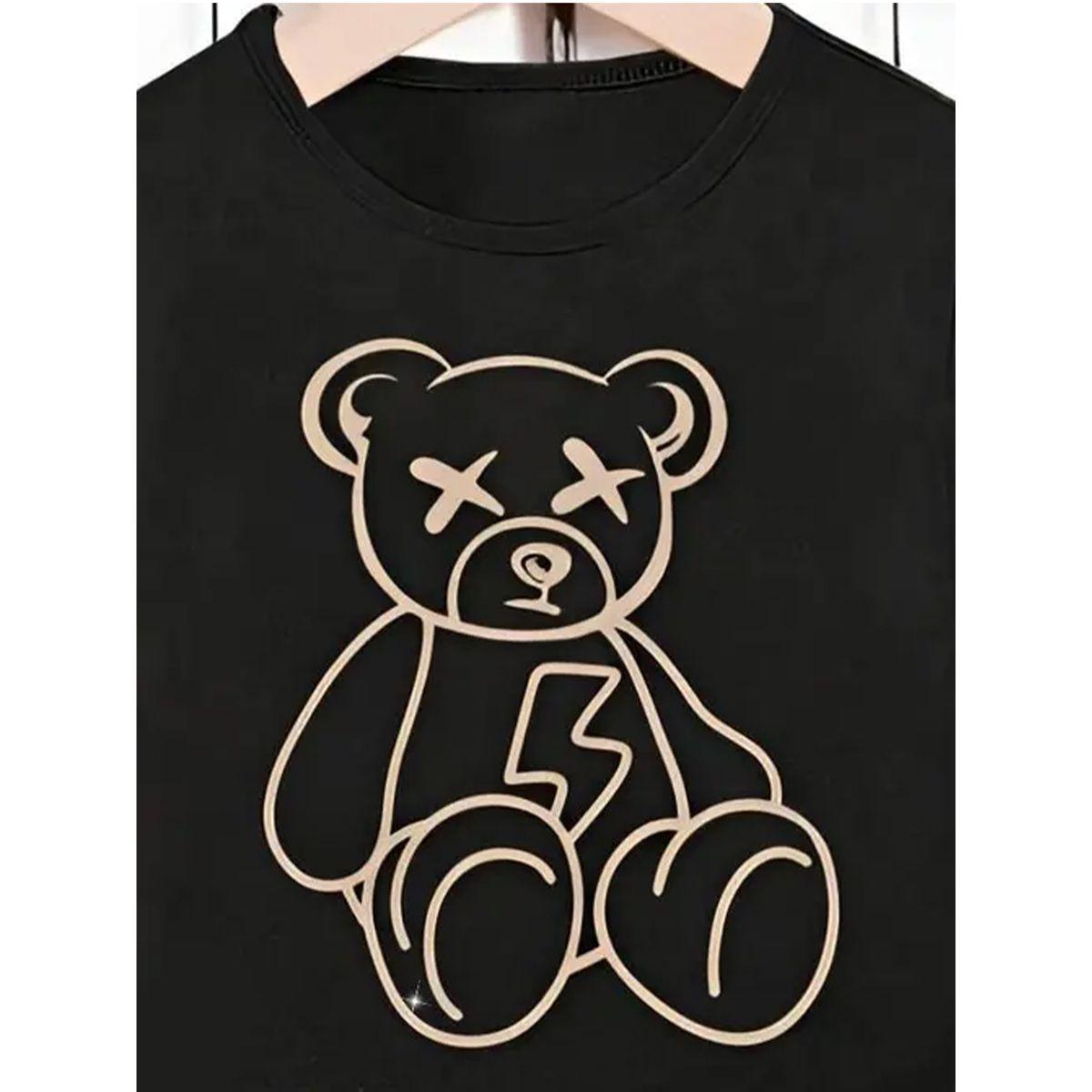 طقم منسق من شورت وتيشيرت بطبعة جرافيك-boys-clothing-setsandcoords-image-3