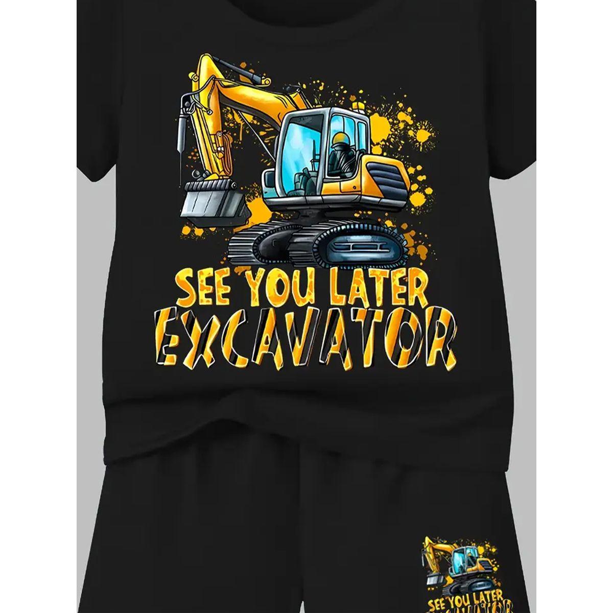 طقم منسق من شورت وتيشيرت بطبعة جرافيك-boys-clothing-setsandcoords-image-4