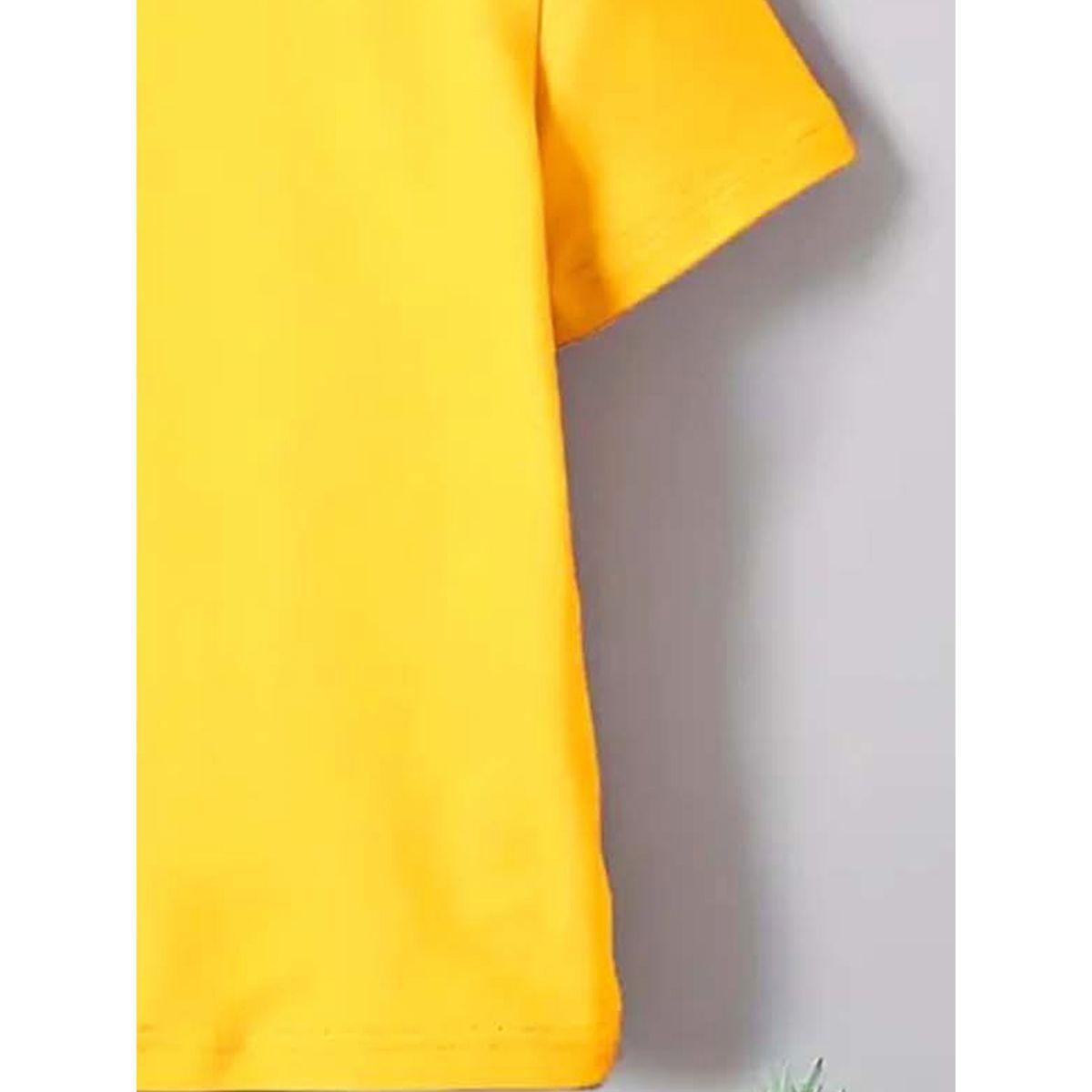 Styli Boys Yellow Car Graphic Print T-Shirt-boys-clothing-tshirtsandpolos-image-5