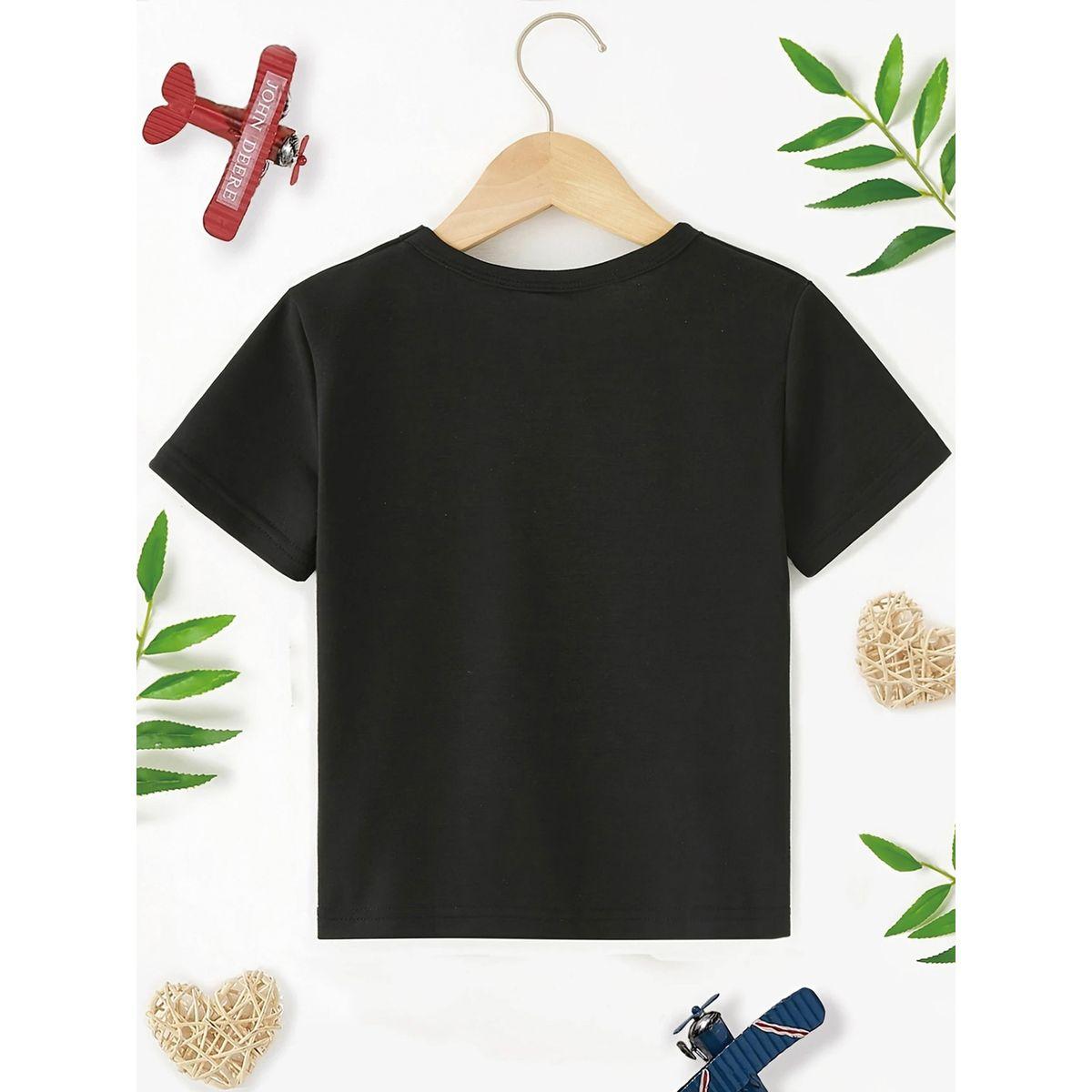 Styli Boys Slogan Print Round Neck T-Shirt-boys-clothing-tshirtsandpolos-image-2