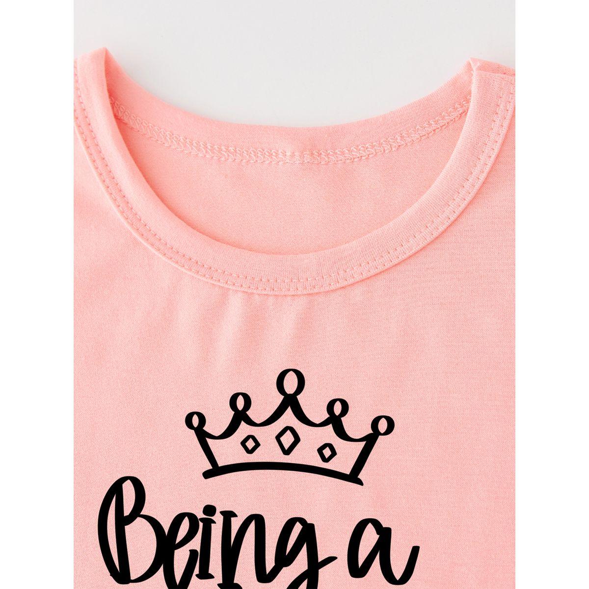 تيشيرت بطبعة جرافيك وياقة دائرية-girls-clothing-tshirts-image-4