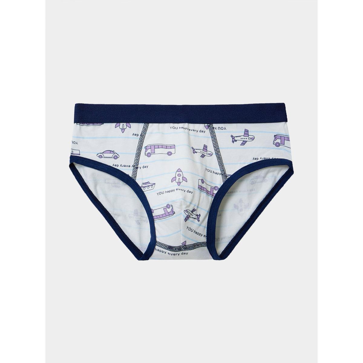 Styli Pack of 4 - Printed Assorted Briefs-boys-clothing-innerwear-image-2