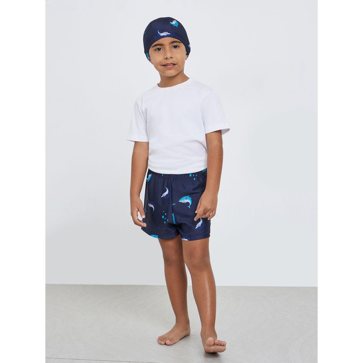مجموعة من شورت سباحة مع كاب-boys-clothing-sportswear-sets-image-1