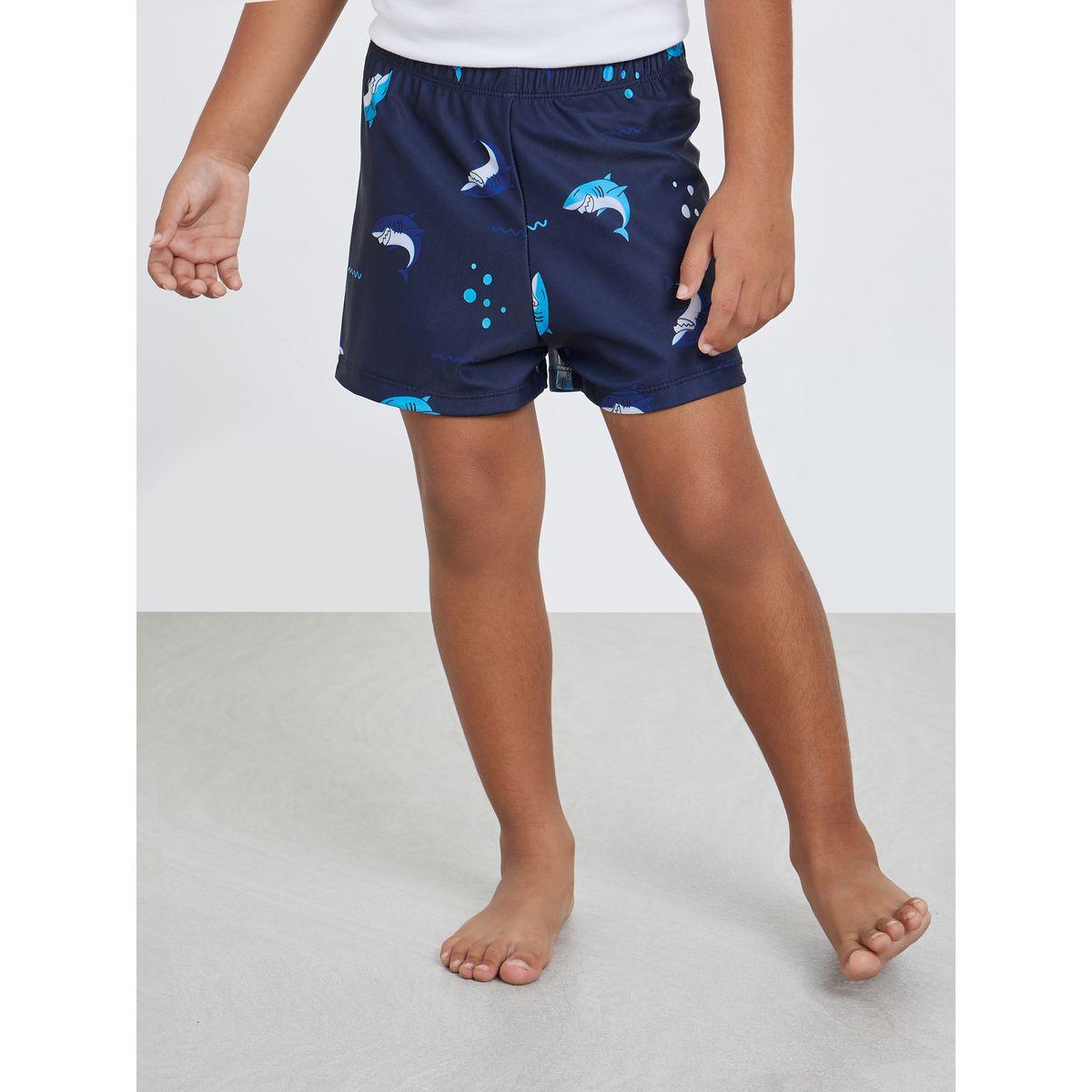 Styli Boys Graphic Swim Shorts and Cap Set-boys-clothing-sportswear-sets-image-2