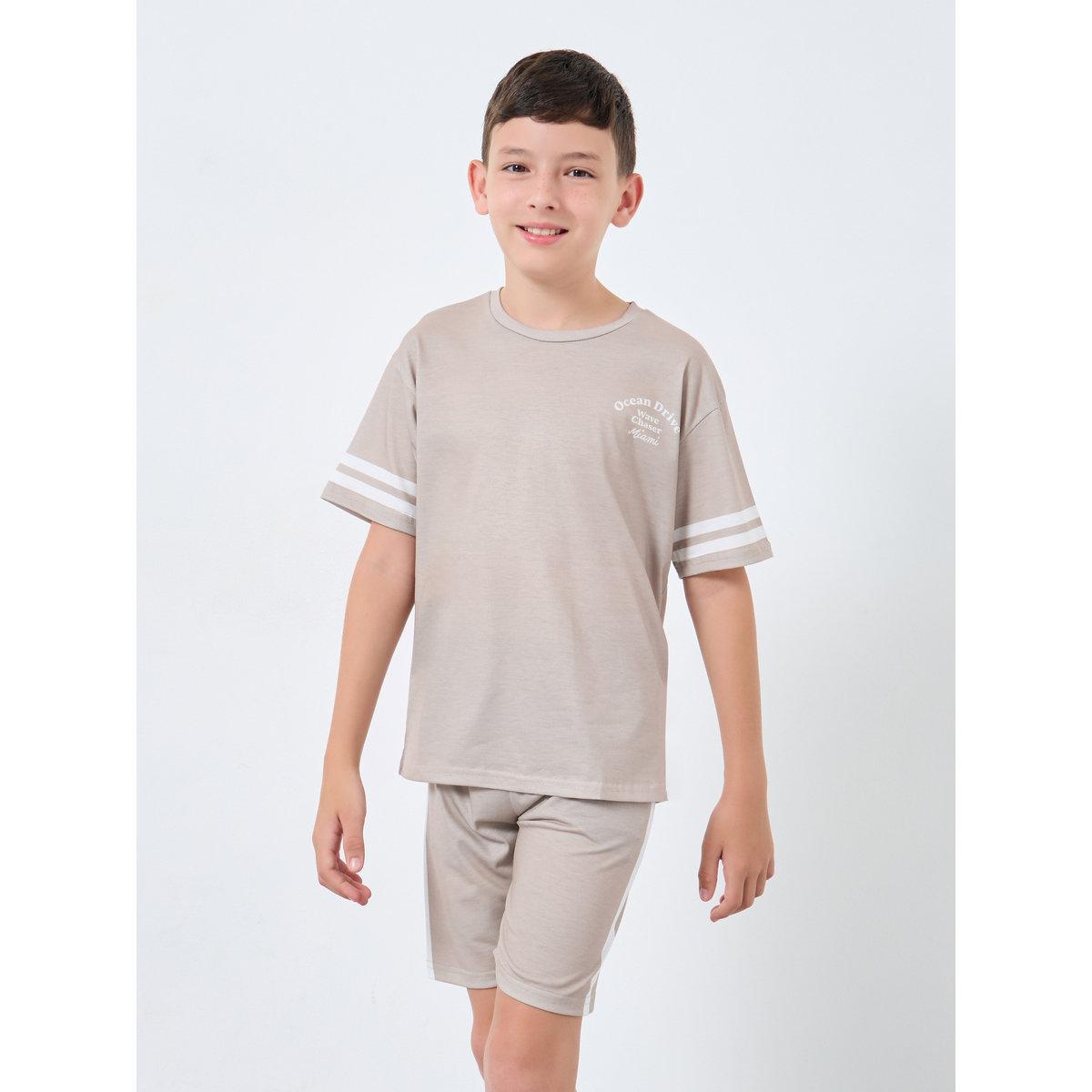 طقم من شورت بيجاما وتيشيرت-boys-clothing-nightwear-image-2