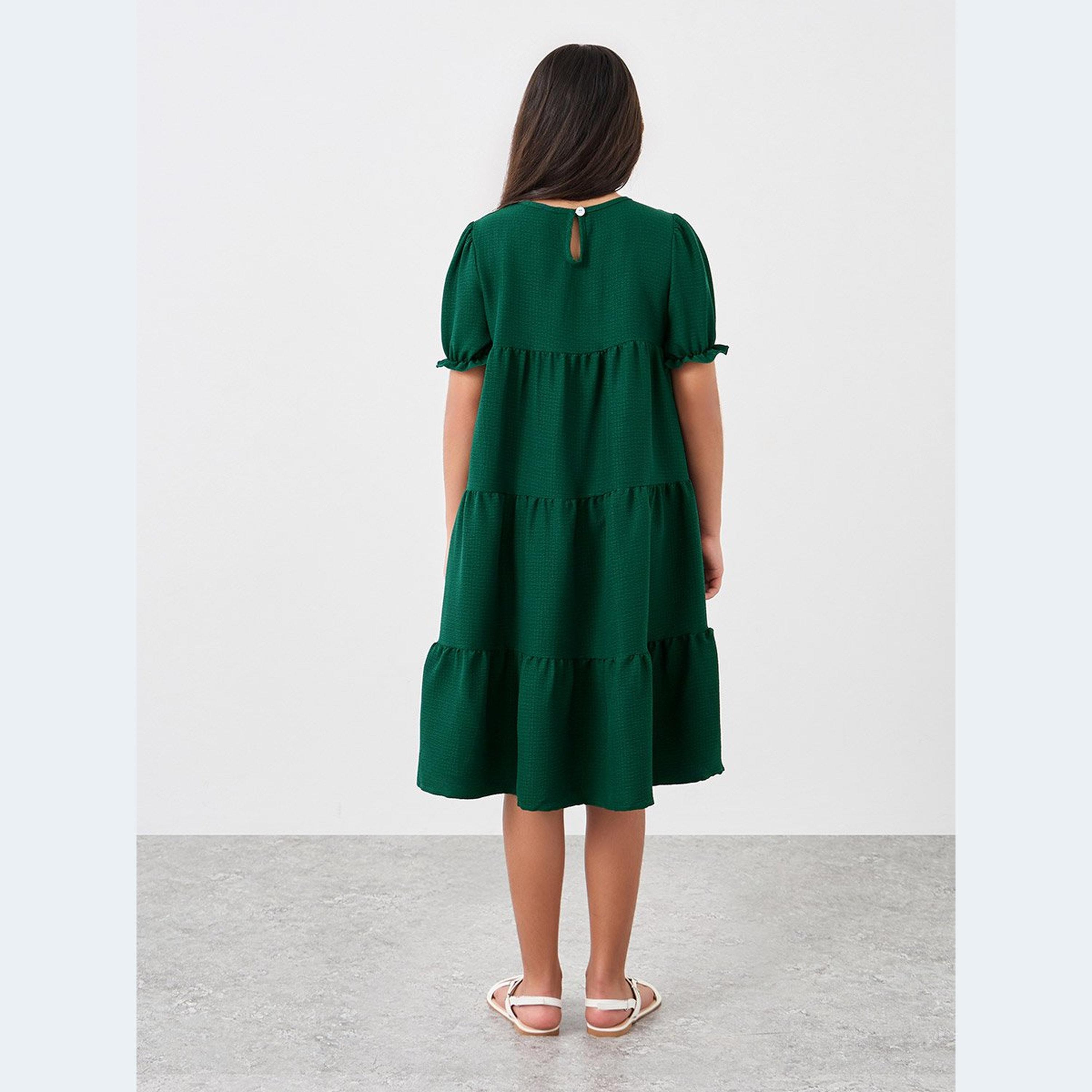فستان بتفاصيل بارزة الملمس مع كسرات-girls-clothing-dressesandjumpsuits-image-4