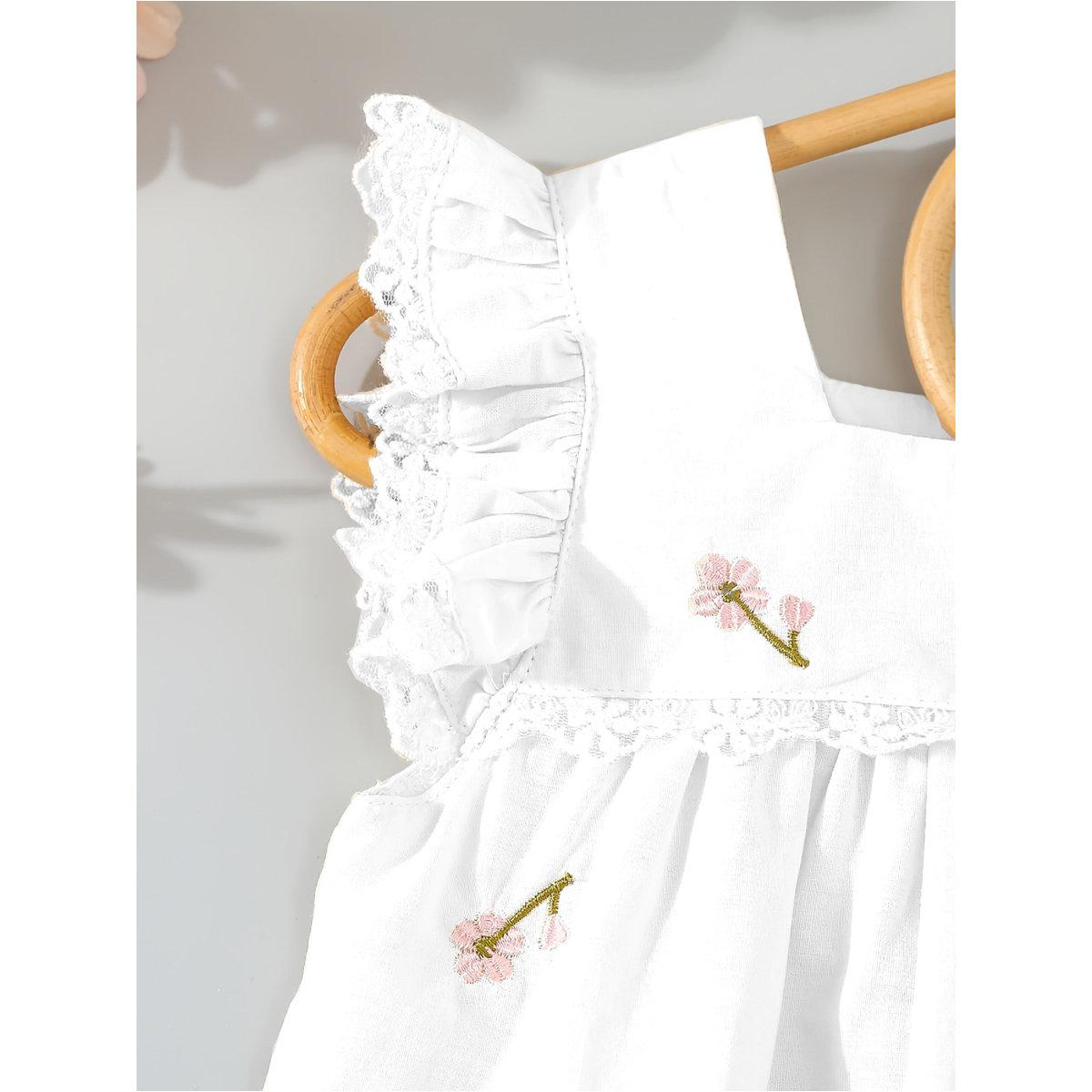 فستان بتفاصيل مُطرزة مع تداخلات دانتيل-girls-clothing-dressesandjumpsuits-image-3