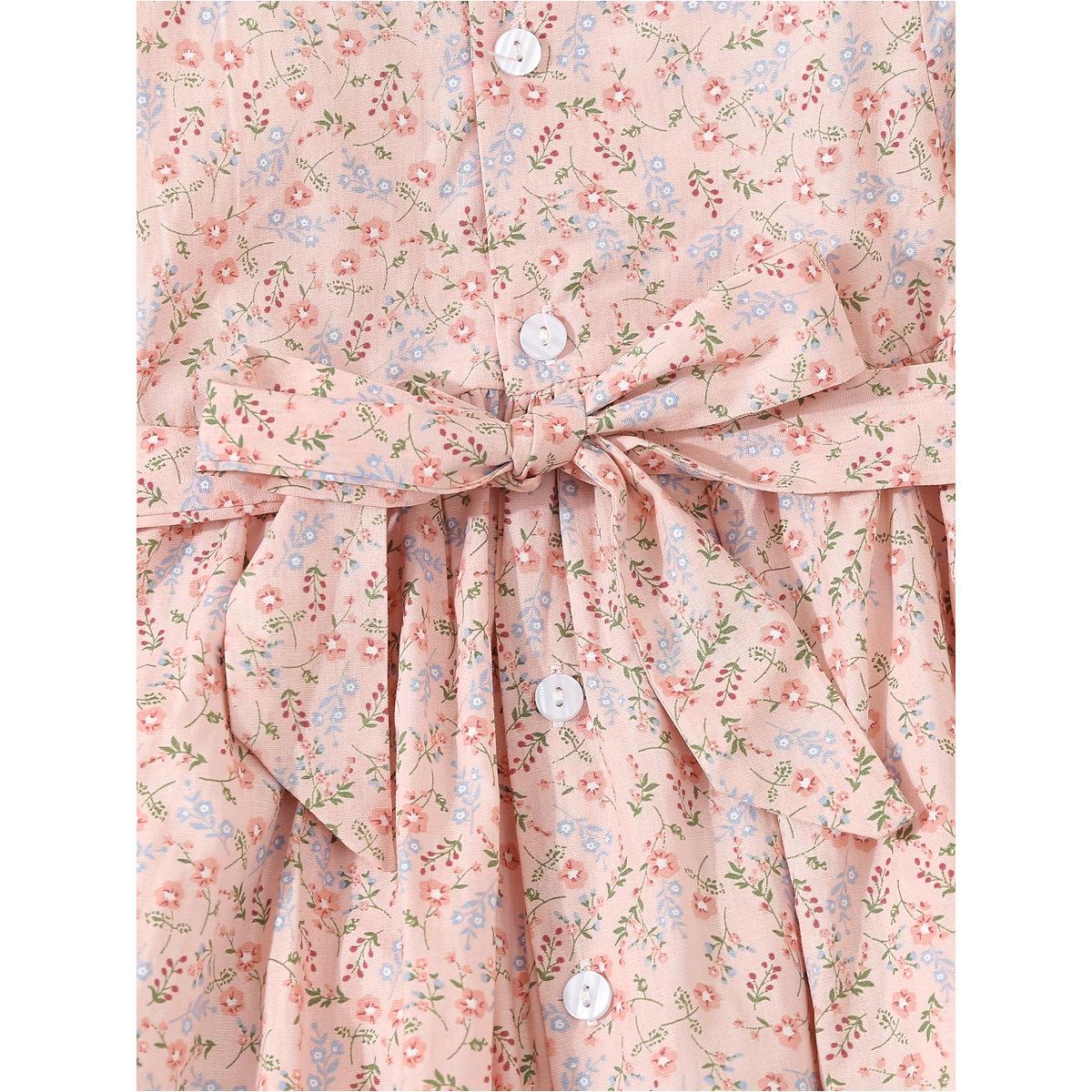 فستان بطبعة زهور وتفاصيل مُطرزة-girls-clothing-dressesandjumpsuits-image-2
