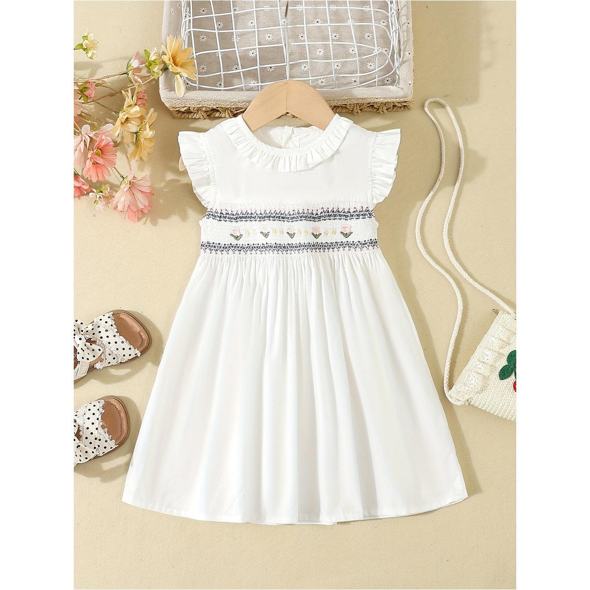 فستان بتفاصيل مُطرزة-girls-clothing-dressesandjumpsuits-image-1
